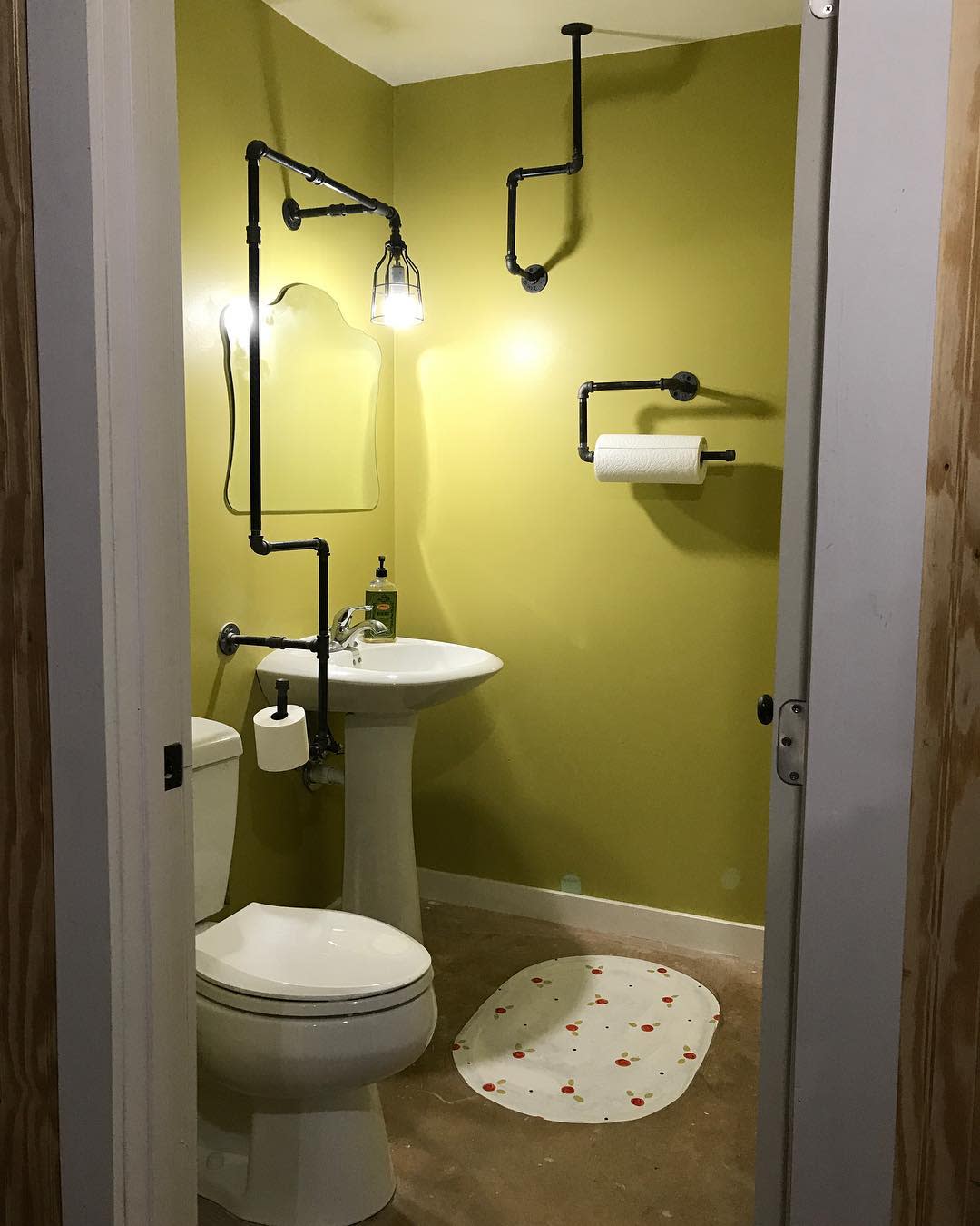 abstract bathroom design